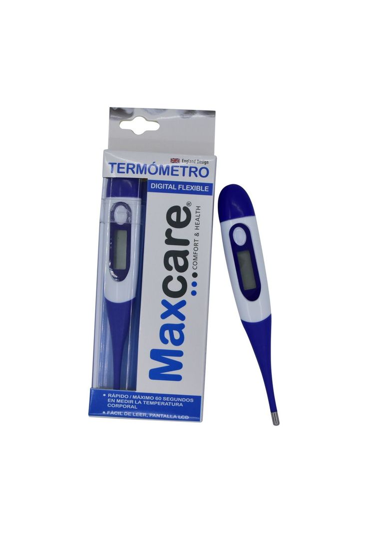 Pack estetoscopio básico gris + Termómetro digital flexible unidad-2