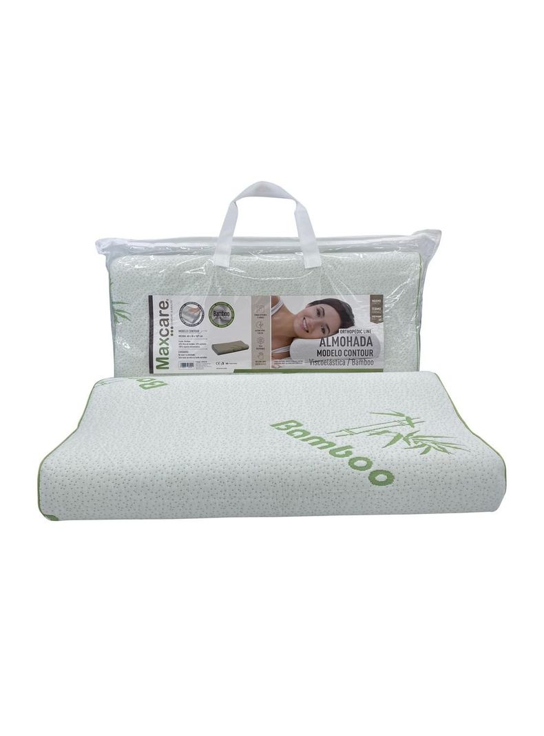 Almohada Viscoelastica Contour Bamboo 60x30x10/7-3
