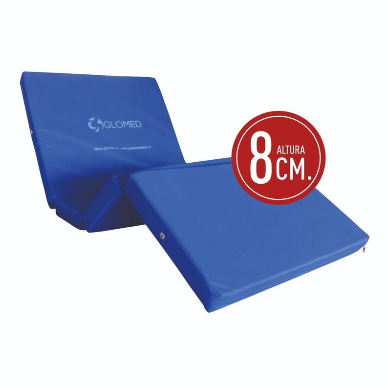Cama Clínica Manual 3 Pos Plus + Colchón 4 Pliegues 8cm-2