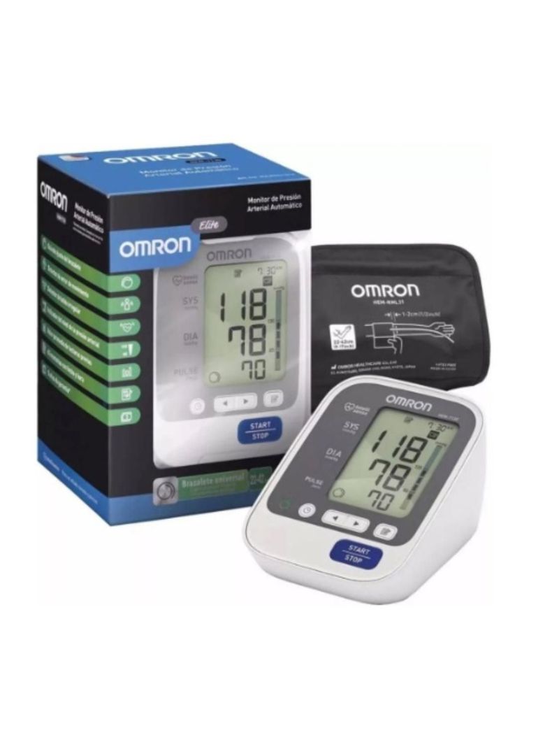 Monitor De Presión Arterial De Brazo Elite Omron-2