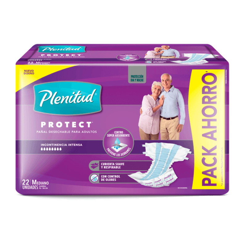 Pañal Adulto Plenitud 22 Unid M-0