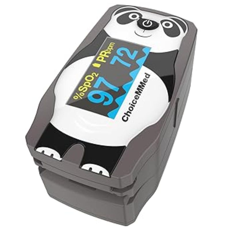Oxímetro Saturómetro De Pulso Pediátrico Niño Panda-0