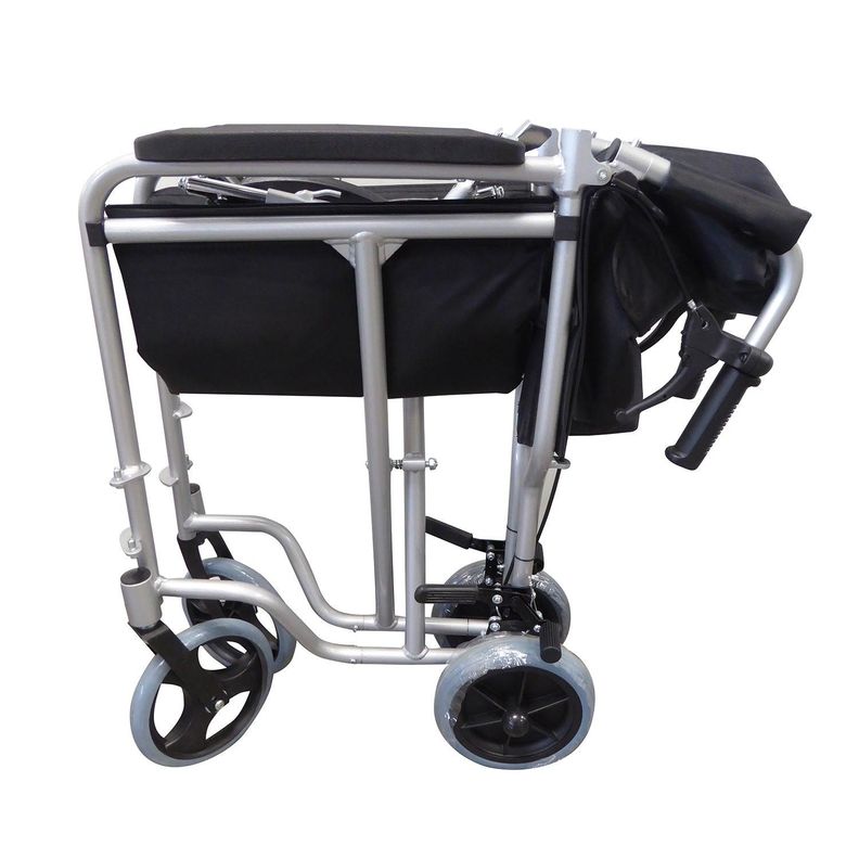 Silla De Ruedas De Traslado Estándar Liviana-4