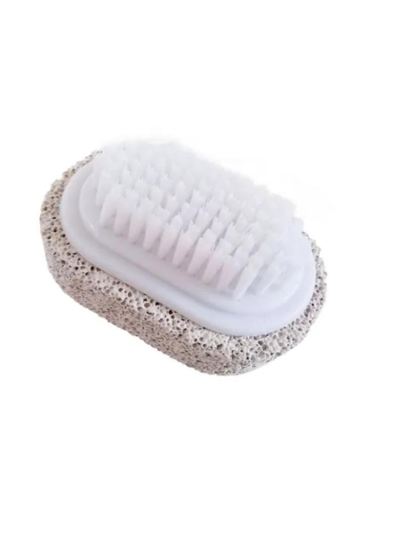 Escobilla De Uñas Con Piedra Pome-0