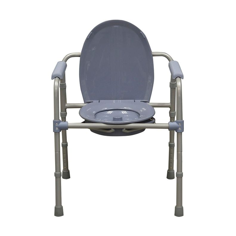 Baño Portátil WC Plegable Esmaltado 51cm-1
