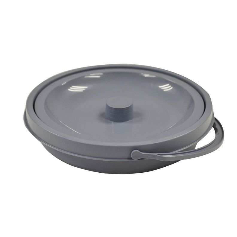 Baño Portátil WC Plegable Esmaltado 51cm-4