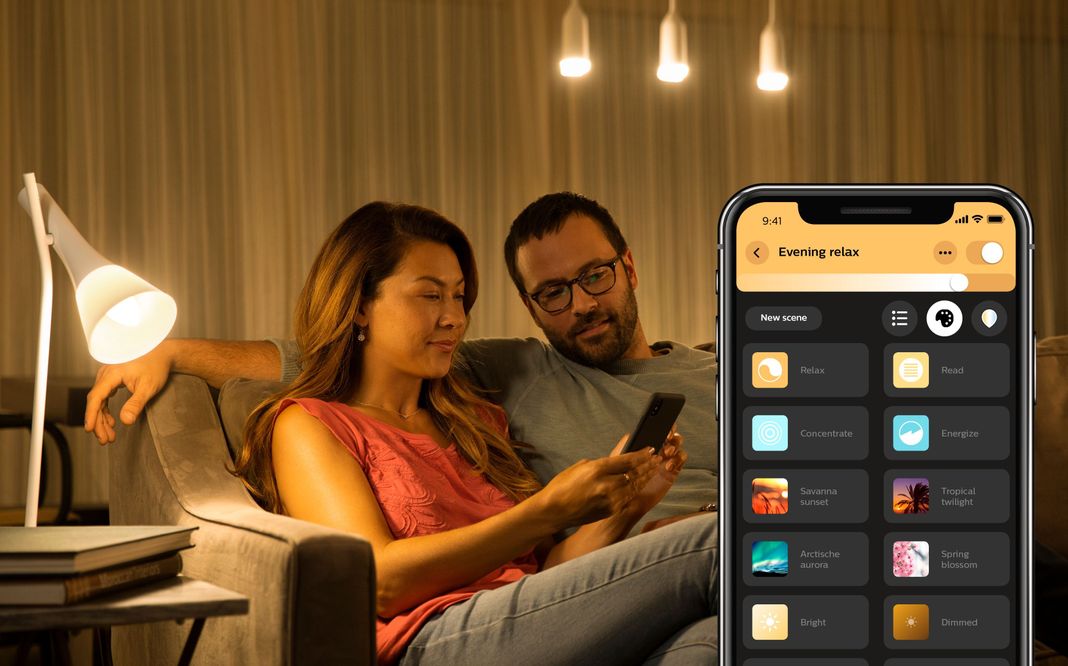 Kit 3 Philips Hue E27 Multicolores + Bridge Matter-7