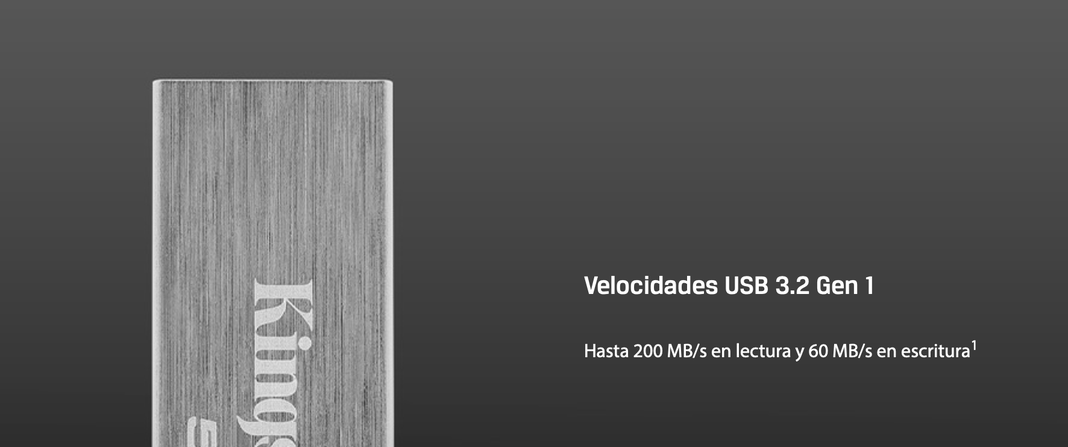 Pendrive Kingston Usb-A Dtkyson 256 Gb 3.2 Gen1 200mb/s-1