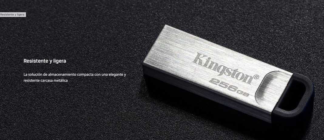 Pendrive Kingston Usb-A Dtkyson 256 Gb 3.2 Gen1 200mb/s-6