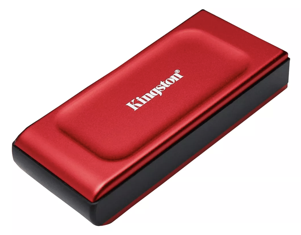 Unidad Sólida Externa Kingston Xs1000r 1tb Color Rojo 1050Mbs-5
