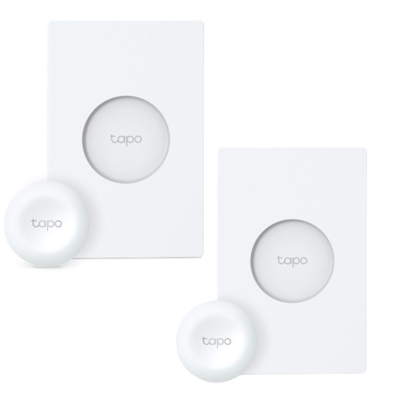 Set 2 Interruptor Dimmer inalambrico Magnetico Tapo Google Alexa-0