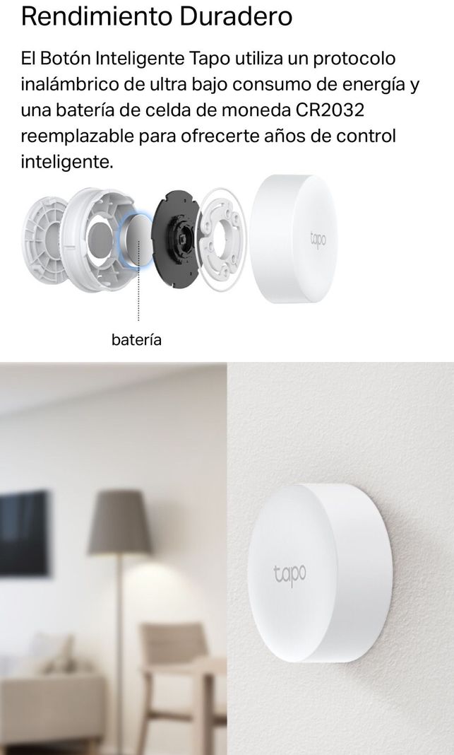 Set 2 Interruptor Dimmer inalambrico Magnetico Tapo Google Alexa-4
