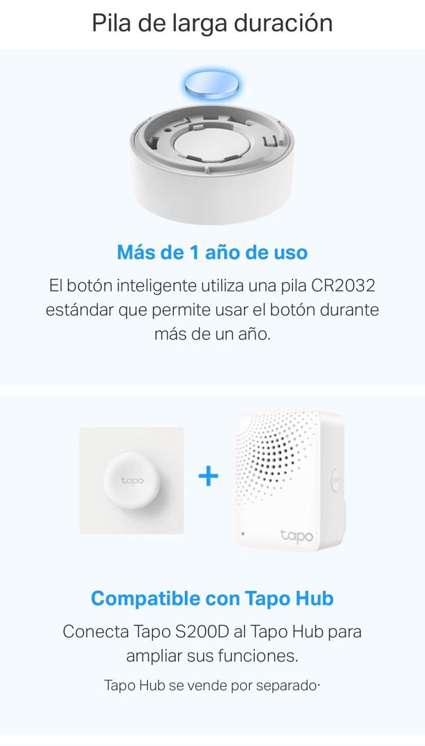 Set 2 Interruptor Dimmer inalambrico Magnetico Tapo Google Alexa-6