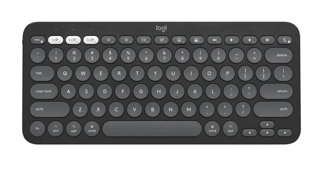 Teclado Inalámbrico Logitech Teclado K380S Negro Español CL Bluetooth-0