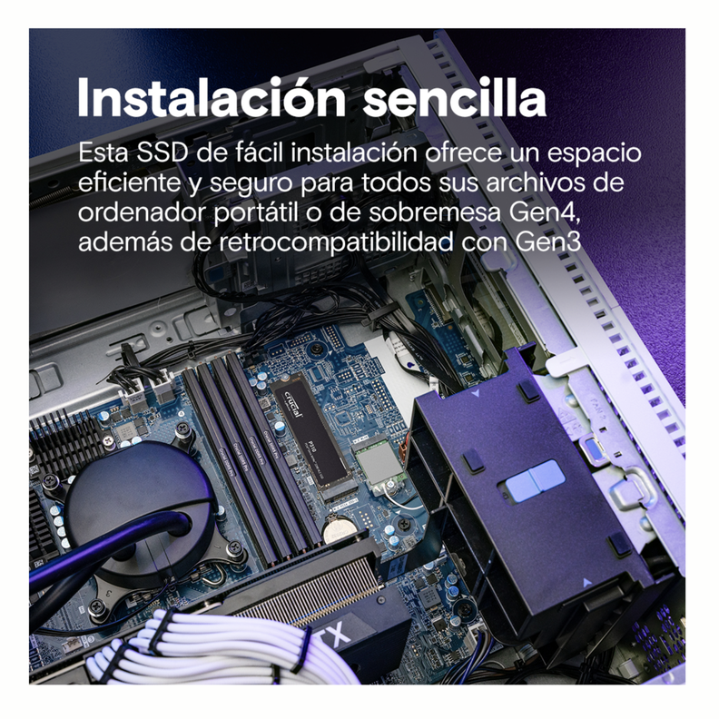 Unidad Ssd Crucial P310 PCIe NVMe 2280 M.2 SSD 500GB-5