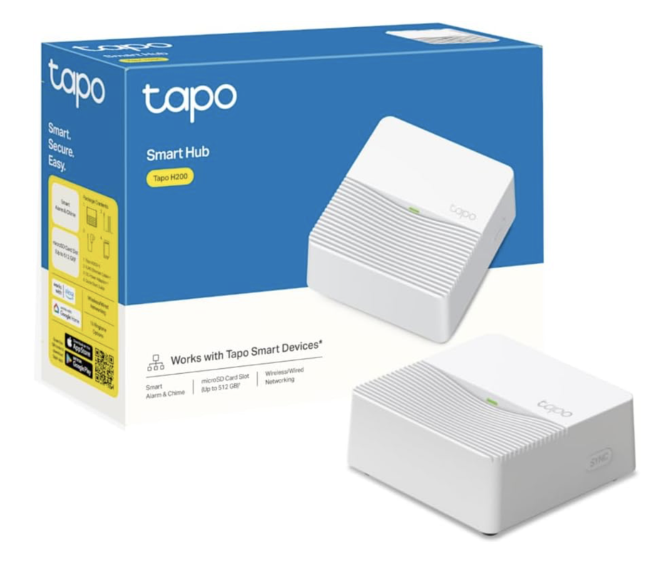 Controlar Gateway Hub Tapo Wi-Fi H200 DVR 128GB Matter Homekit Google-0