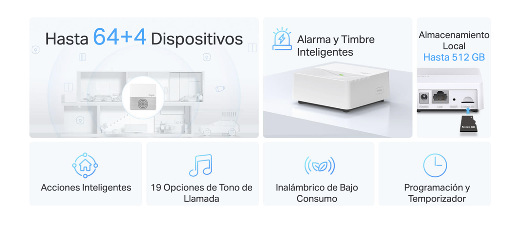 Controlar Gateway Hub Tapo Wi-Fi H200 DVR 128GB Matter Homekit Google-1