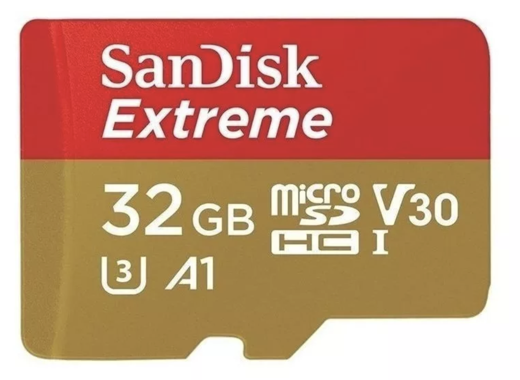 Tarjeta De Memoria Sandisk Extreme 32gb 4k U3 V30 C10  100MB/S-1