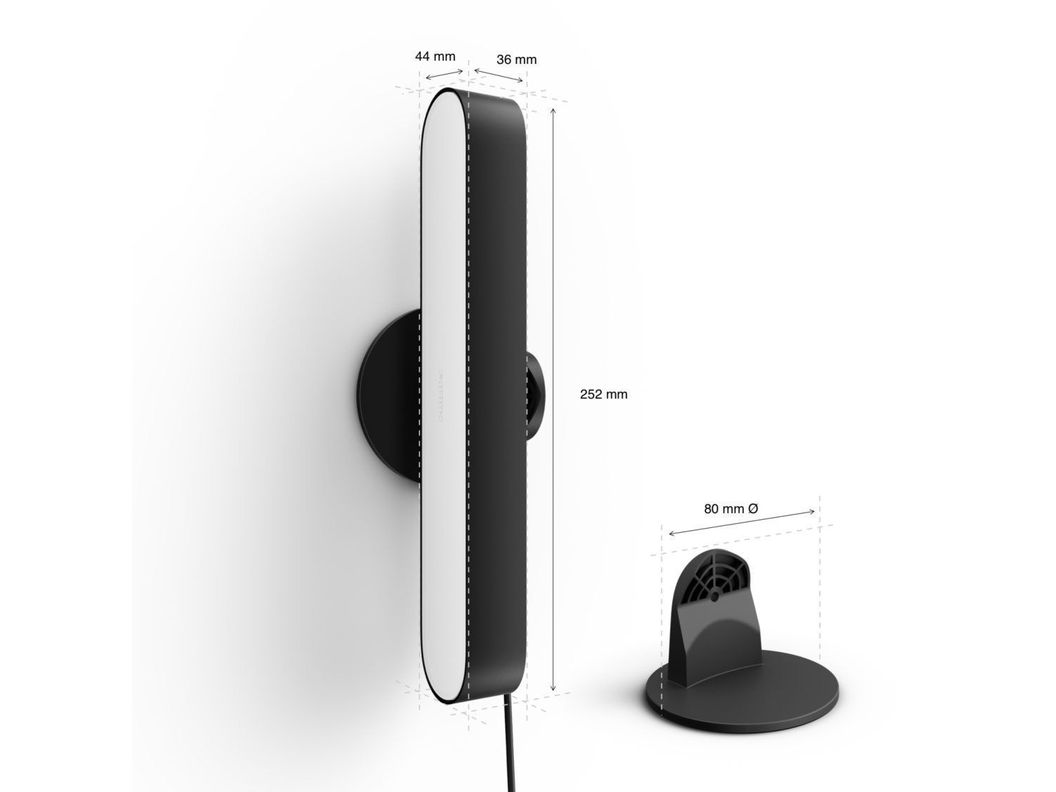 Philips Hue Play Barra V4 Single Adicional/ Extension Zigbee Bluetooth - Sin fuente-1