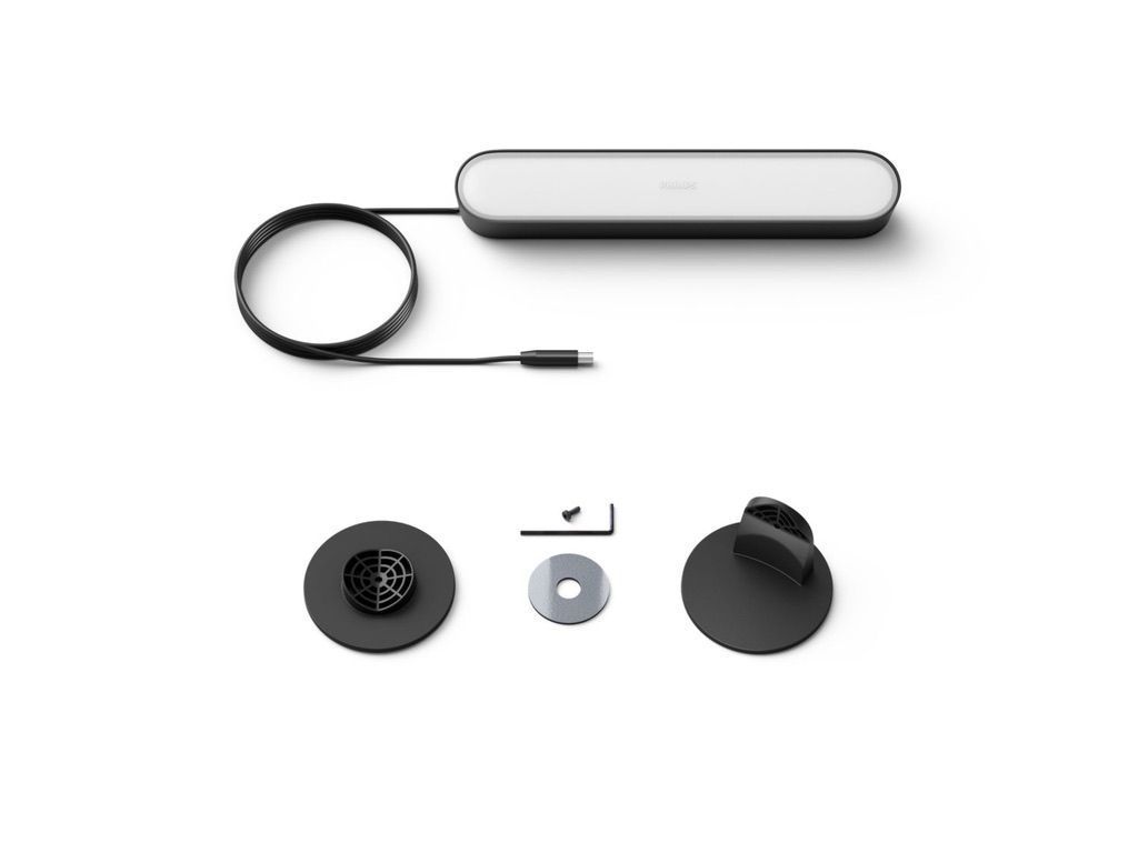 Philips Hue Play Barra V4 Single Adicional/ Extension Zigbee Bluetooth - Sin fuente-2