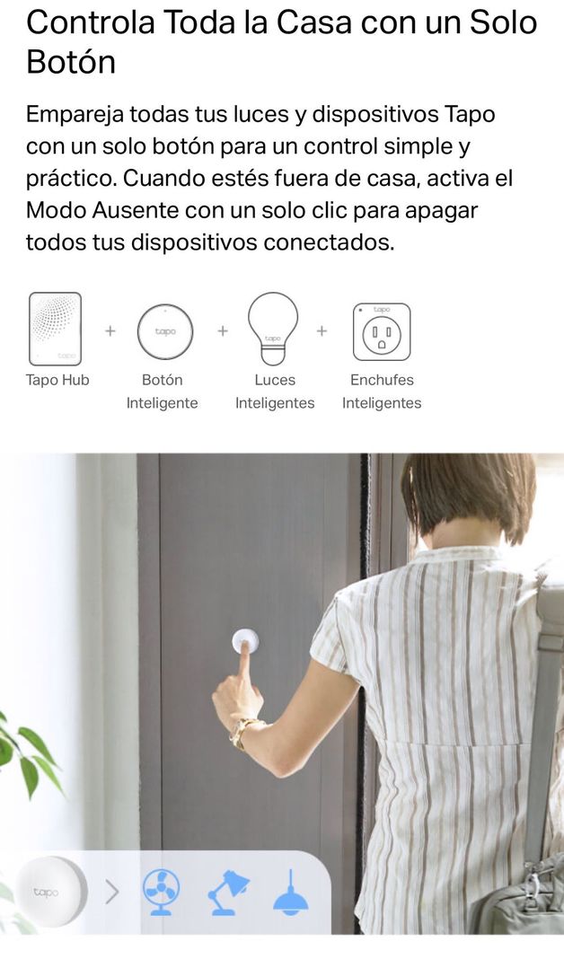 Set 4 Interruptor Dimmer inalambrico Magnetico Tapo Google Alexa-7