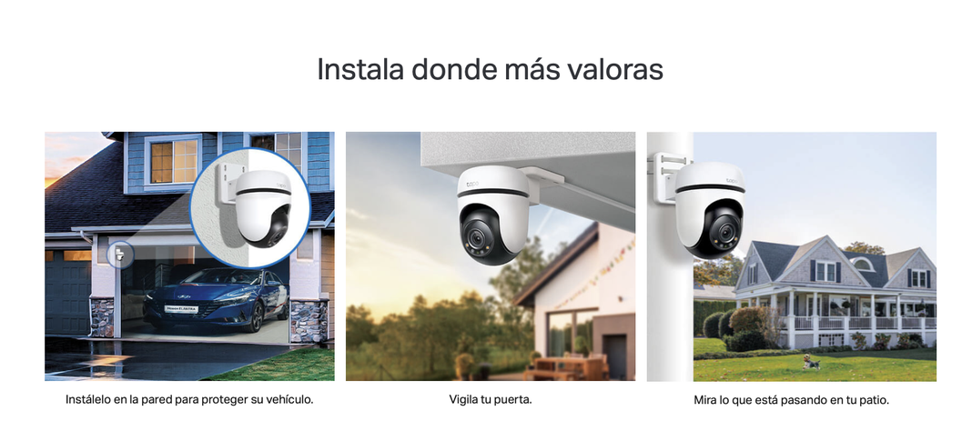 Cámara Giratoria Outdoor Tp-link Tapo C510W Visión Nocturna 2K-7