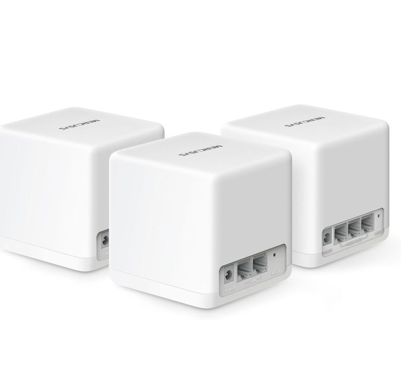 Set 3 Sistema Wi-fi 6 Mesh Mercusys Tp-link Halo H80x Ax3000-4