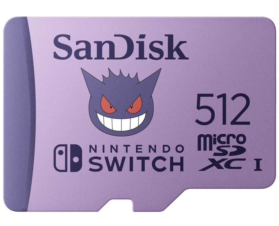 Tarjeta memoria SDmicro SanDisk Nintendo Switch 512GB Pokemón-0
