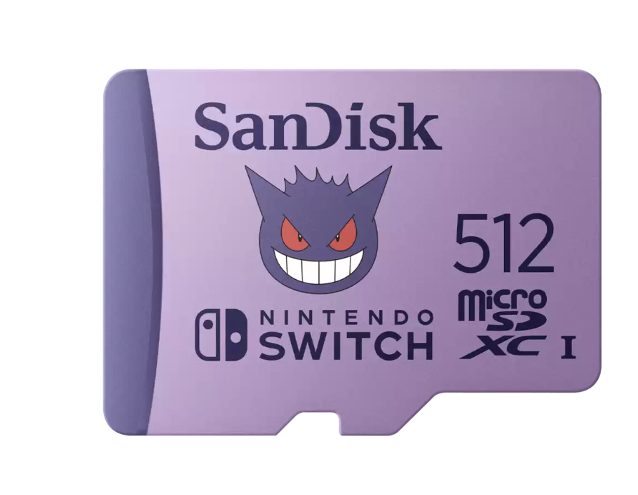 Tarjeta memoria SDmicro SanDisk Nintendo Switch 512GB Pokemón-2