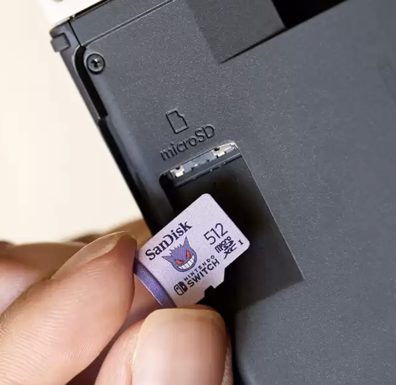 Tarjeta memoria SDmicro SanDisk Nintendo Switch 512GB Pokemón-3