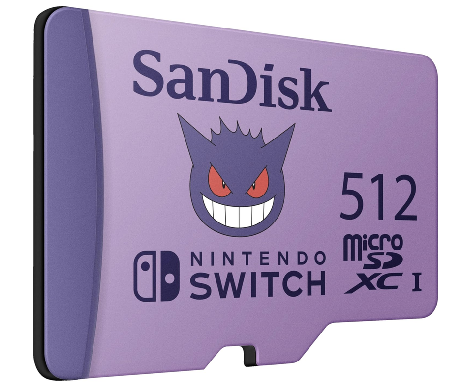 Tarjeta memoria SDmicro SanDisk Nintendo Switch 512GB Pokemón-4