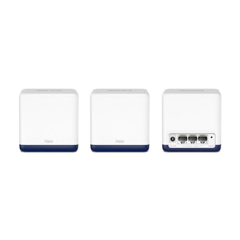 Set 3 Sistema Wi-fi Mesh Gigabit Halo H50g Ac1900 Mercusys-1