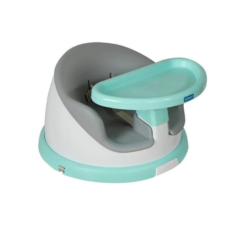 PACK SILLA DE COMER PORTÁTIL I-TWIST MÁS SET CONTENEDOR COCODRILO-1