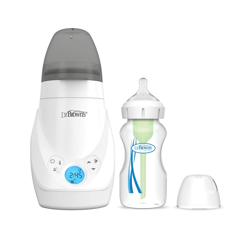 Pack Calentador Mamaderas & Esterilizador mas Mamadera Anticólico Boca Ancha 270ml-0
