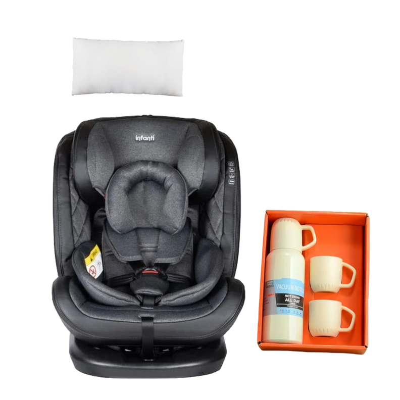 Silla convertible I-Giro 360 + Almohadilla cervical y Termo-0