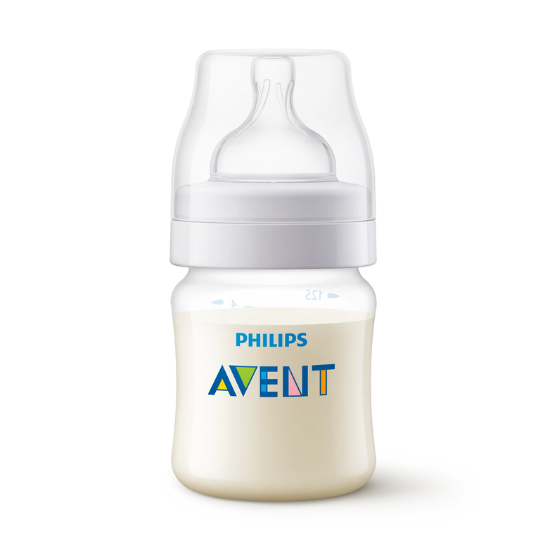 Pack 6 mamaderas Anticolic 125ml,260ml,330ml Avent Bicolor-1