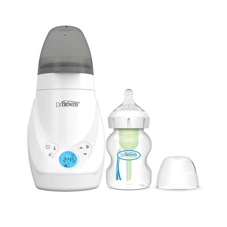 Pack Calentador Mamaderas & Esterilizador mas Mamadera Anticólico Boca Ancha 150ml-0