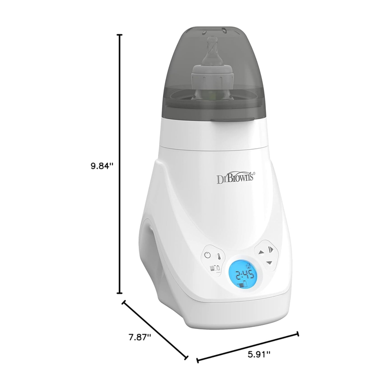 Pack Calentador Mamaderas & Esterilizador mas Mamadera Anticólico Boca Ancha 150ml-6