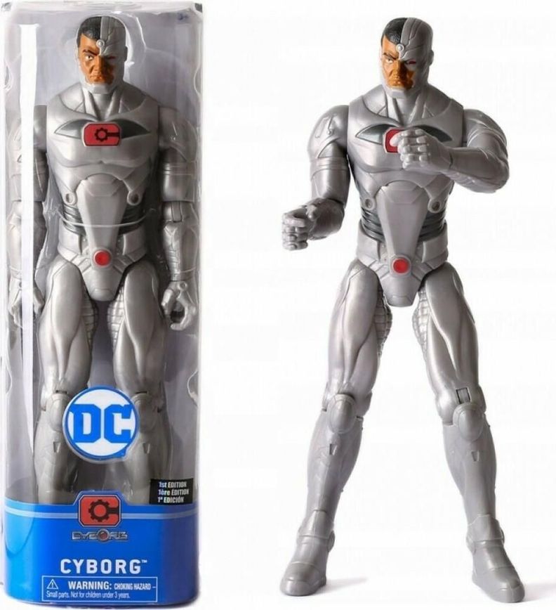 Cyborg dc figuras articuladas 30cm-3