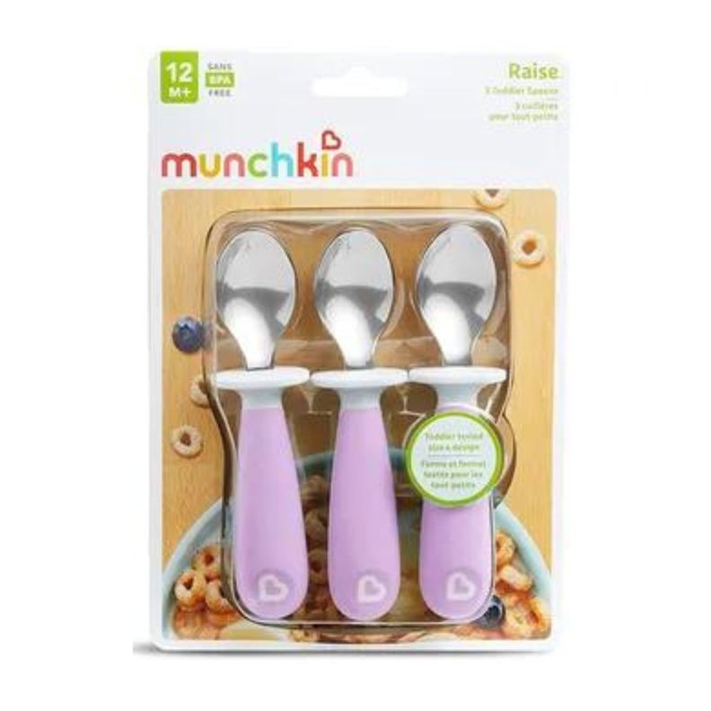 Set de 3 Cucharas Color Morado-0