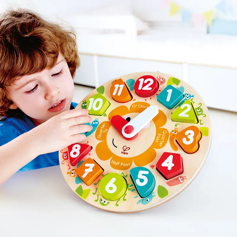 Reloj didáctico Multicolor Desarrollo más Alfombra puzzle-2