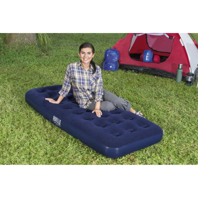 Colchón inflable Alpes Outdoor 1 Plaza mas luz panel solar-6