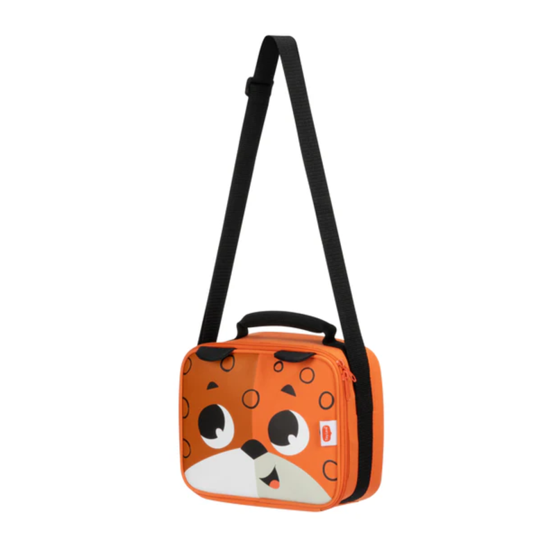Lonchera Escolar Tiny Zoo Amplia Resistente y Fácil de Limpiar-1