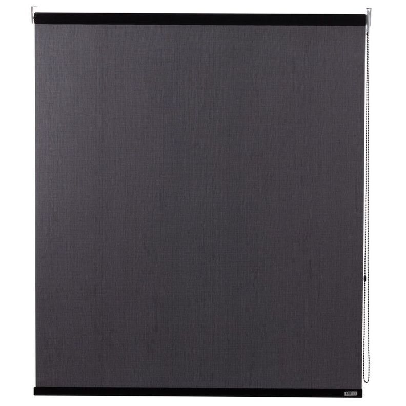 Cortina Roller Sunscreen 110x240 cm Negra-2