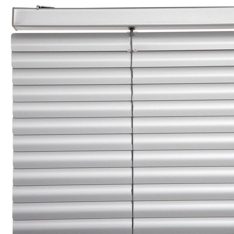 Mini persiana 25 mm plata 155x140 cm