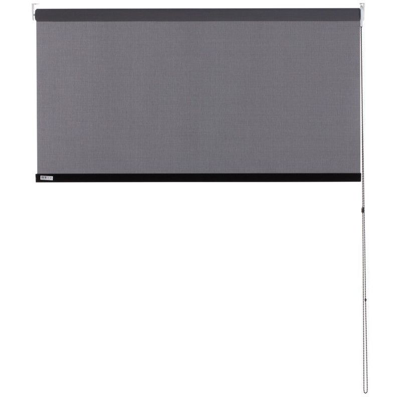 Cortina Roller Sunscreen 105x240 cm Gris Oscura-3