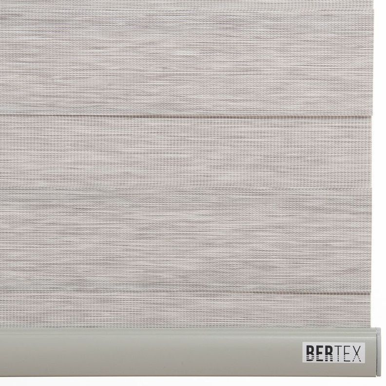 Cortina Roller Dúo Traslúcido 130x170cm Gris Claro-3