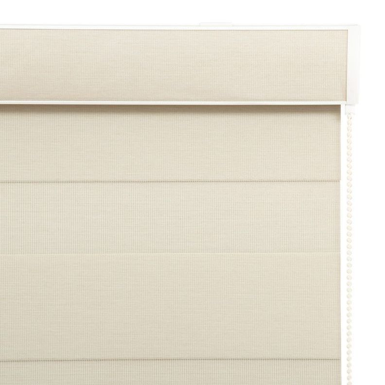 Cortina Roller Dúo Blackout 170x235 cm Beige-0