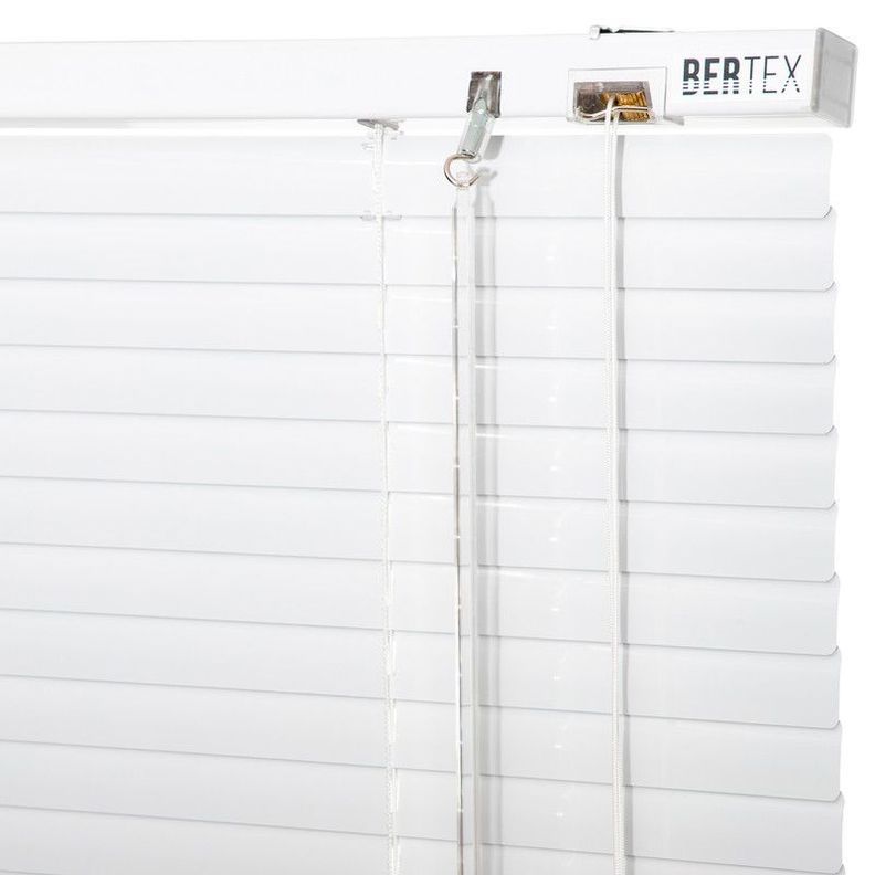 Mini persiana 25 mm blanca 150x230 cm-3
