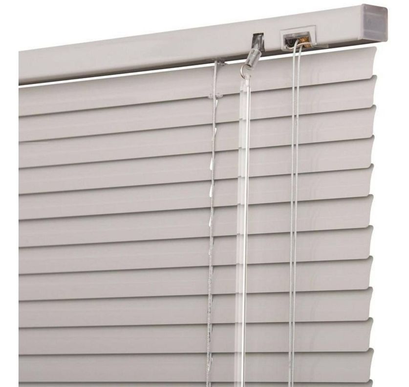 Mini persiana 25 mm gris 130x140 cm-0